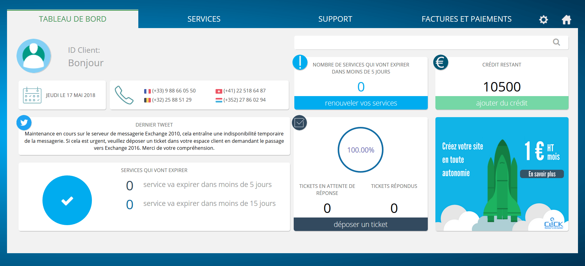 dashboard